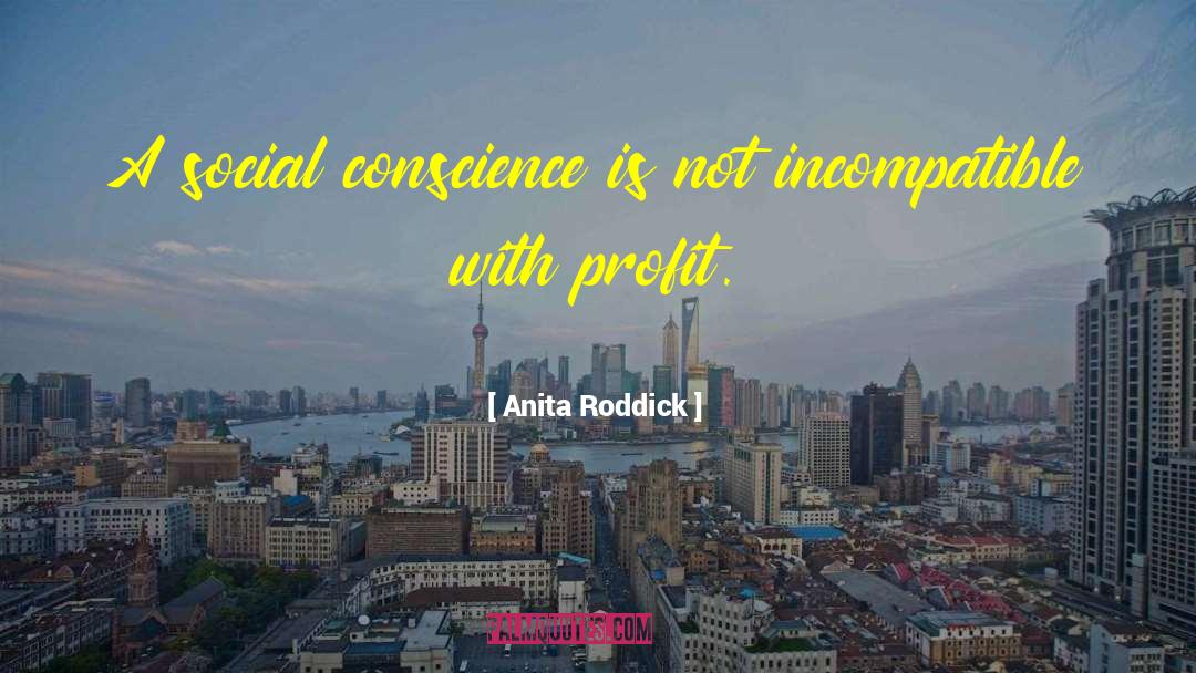 Social Conscience quotes by Anita Roddick
