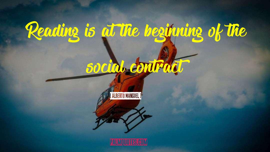 Social Contract quotes by Alberto Manguel