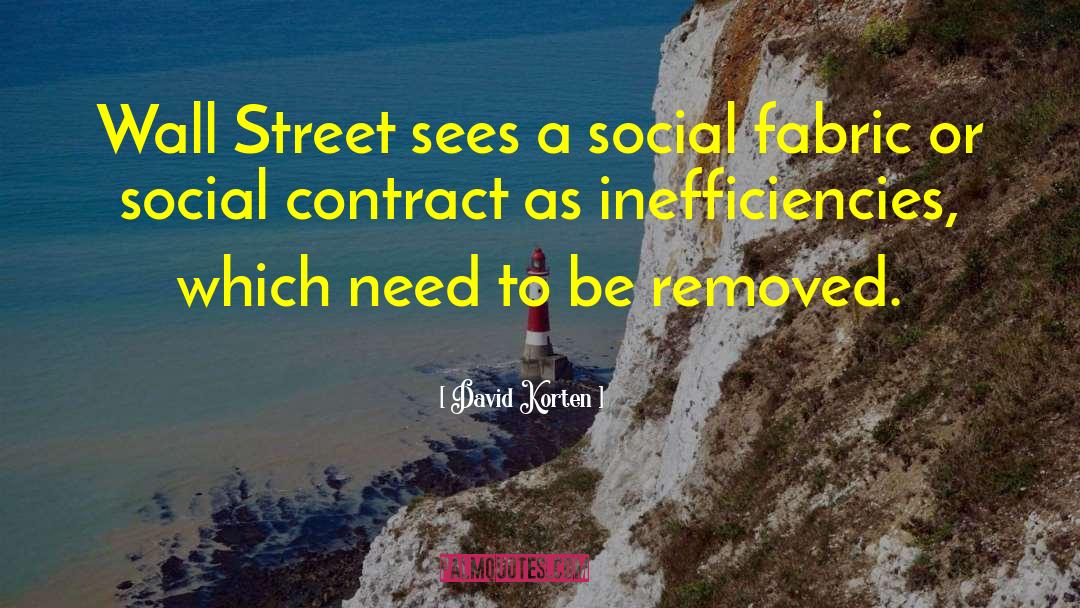 Social Contract quotes by David Korten