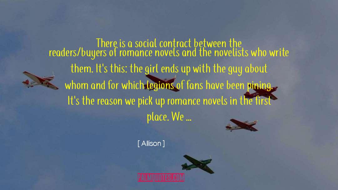 Social Contract Theory quotes by Allison