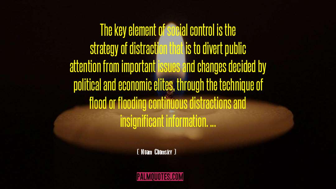 Social Control quotes by Noam Chomsky