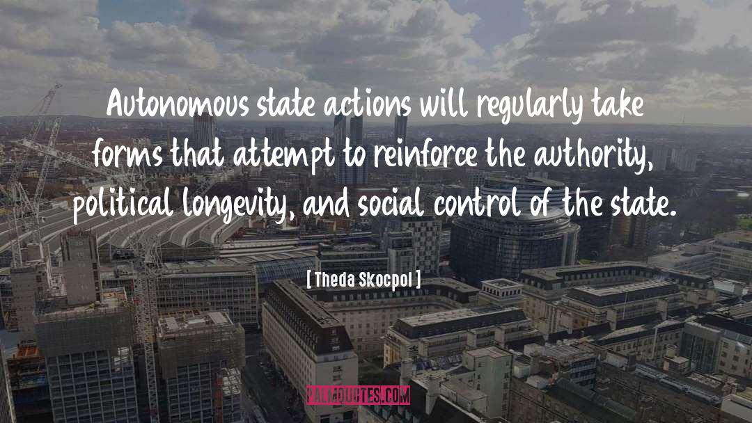 Social Control quotes by Theda Skocpol