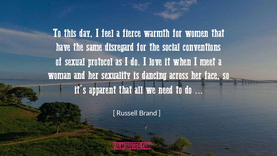 Social Conventions quotes by Russell Brand