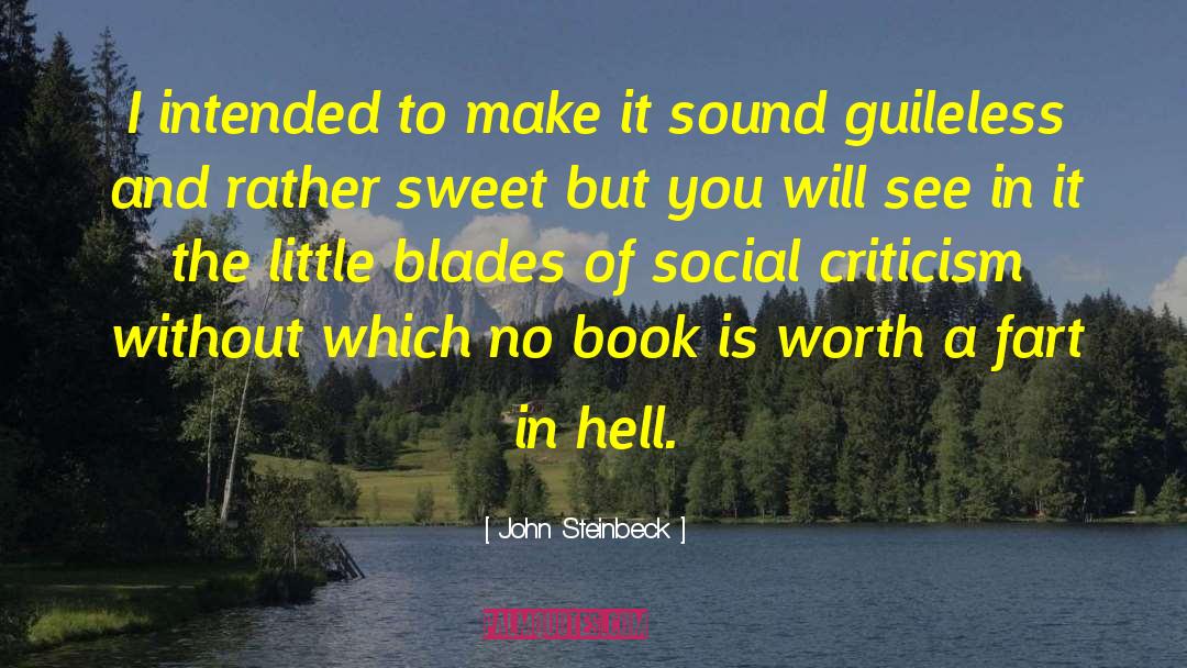 Social Criticism quotes by John Steinbeck