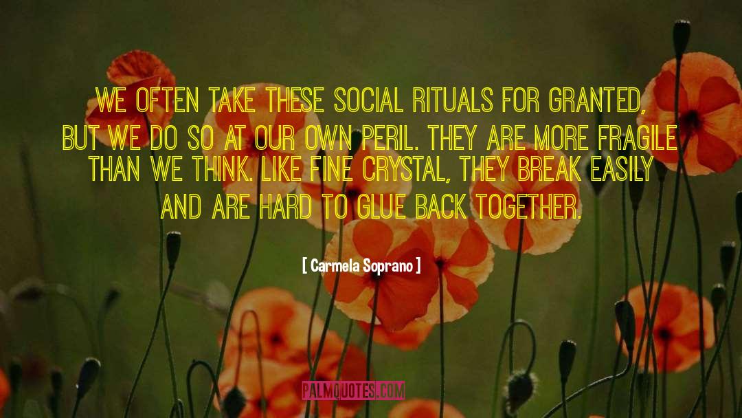 Social Darwinism quotes by Carmela Soprano