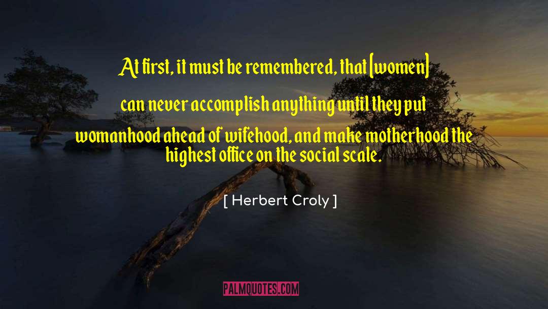 Social Development quotes by Herbert Croly
