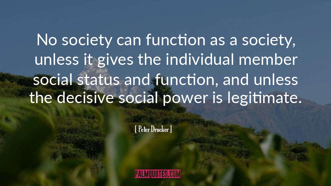 Social Distance quotes by Peter Drucker