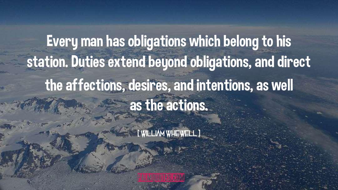 Social Duties quotes by William Whewell