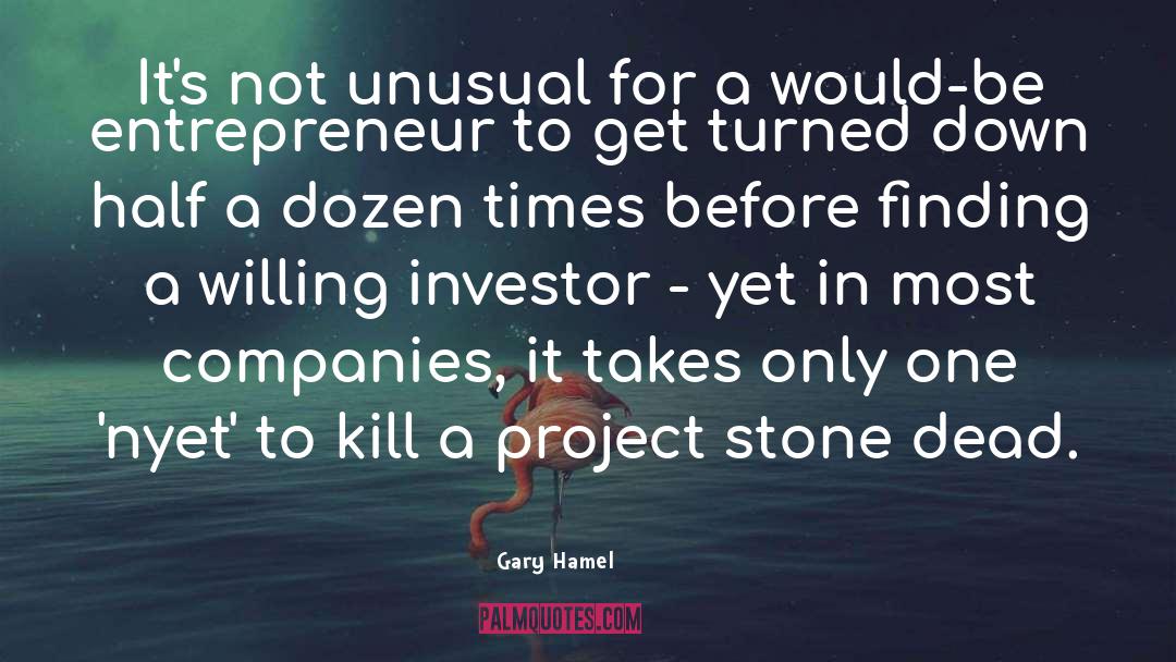 Social Entrepreneur quotes by Gary Hamel