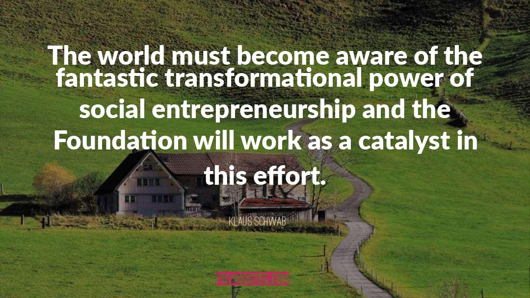 Social Entrepreneurship quotes by Klaus Schwab