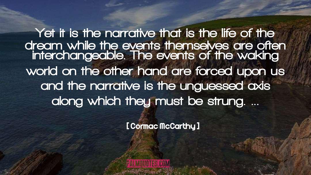 Social Events quotes by Cormac McCarthy