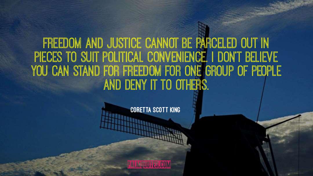 Social Freedom quotes by Coretta Scott King