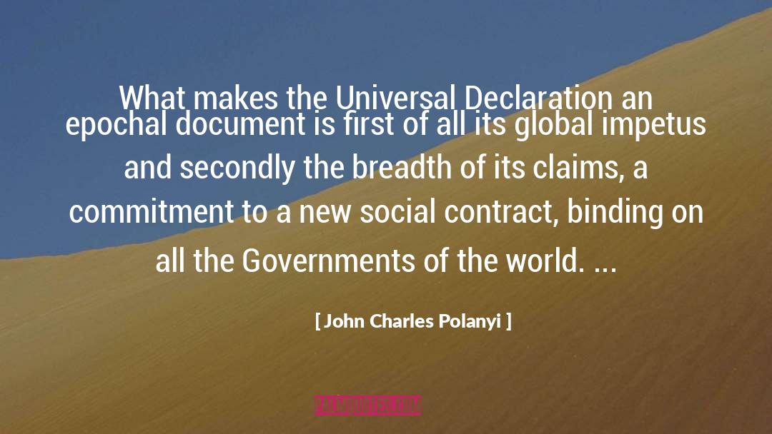 Social Gap quotes by John Charles Polanyi