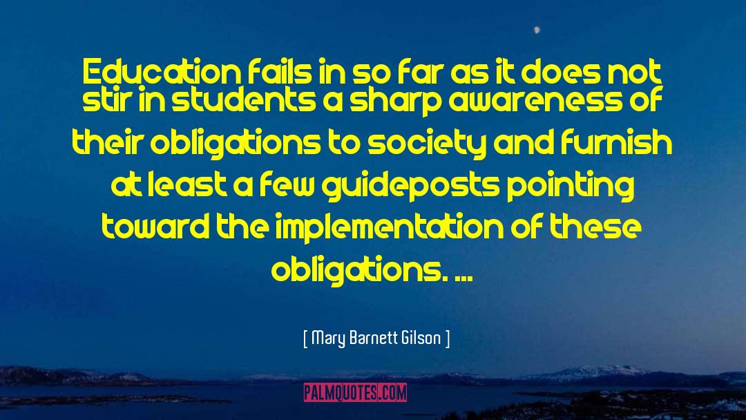 Social Ills quotes by Mary Barnett Gilson