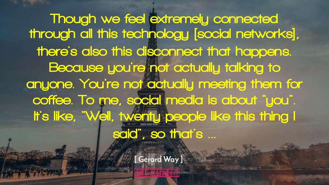 Social Instinct quotes by Gerard Way