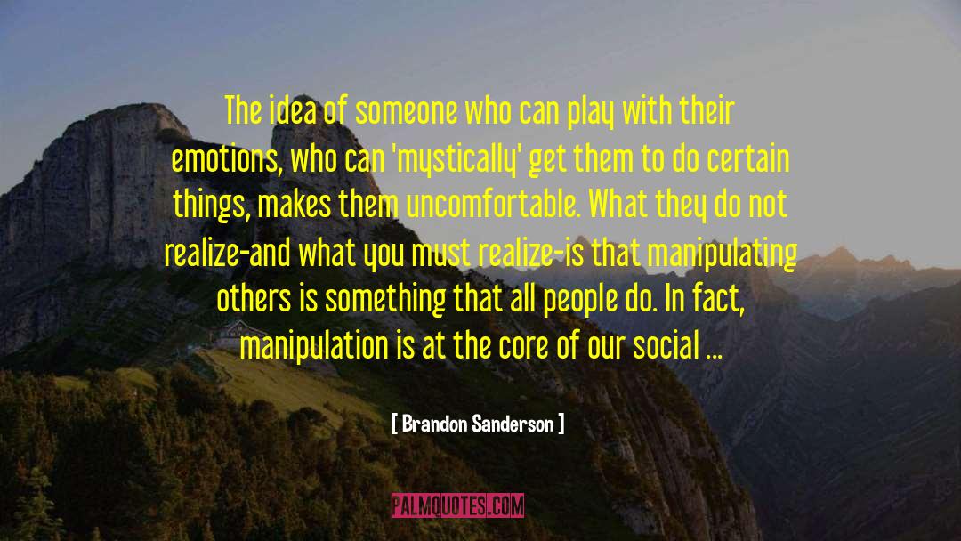Social Interaction quotes by Brandon Sanderson