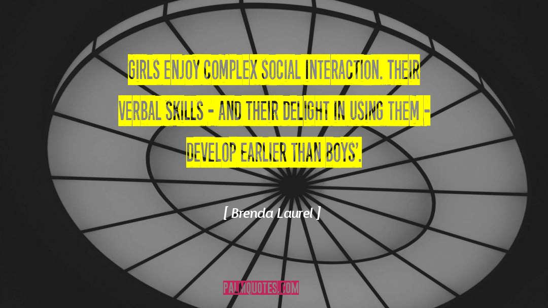 Social Interaction quotes by Brenda Laurel