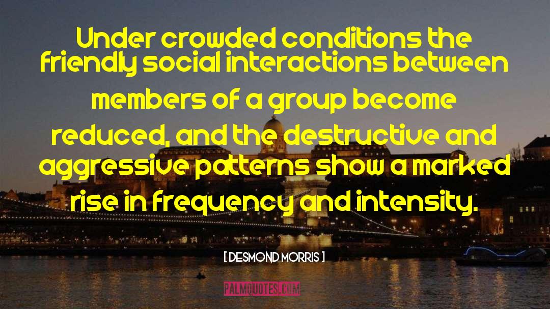 Social Interactions quotes by Desmond Morris