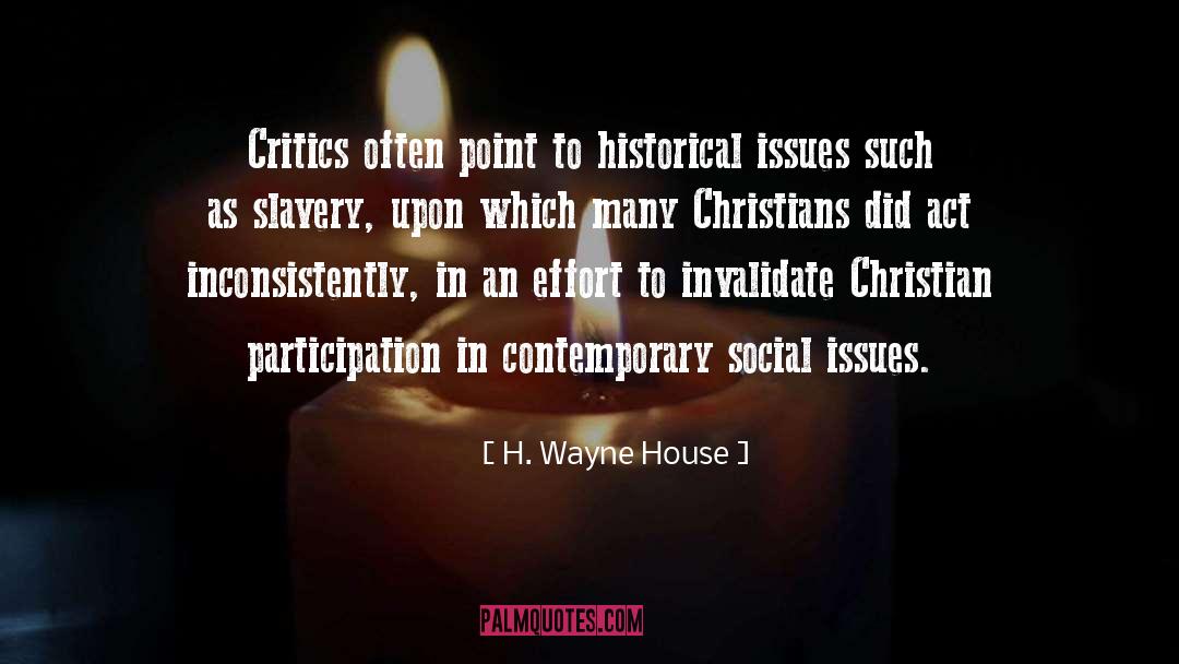 Social Issues quotes by H. Wayne House