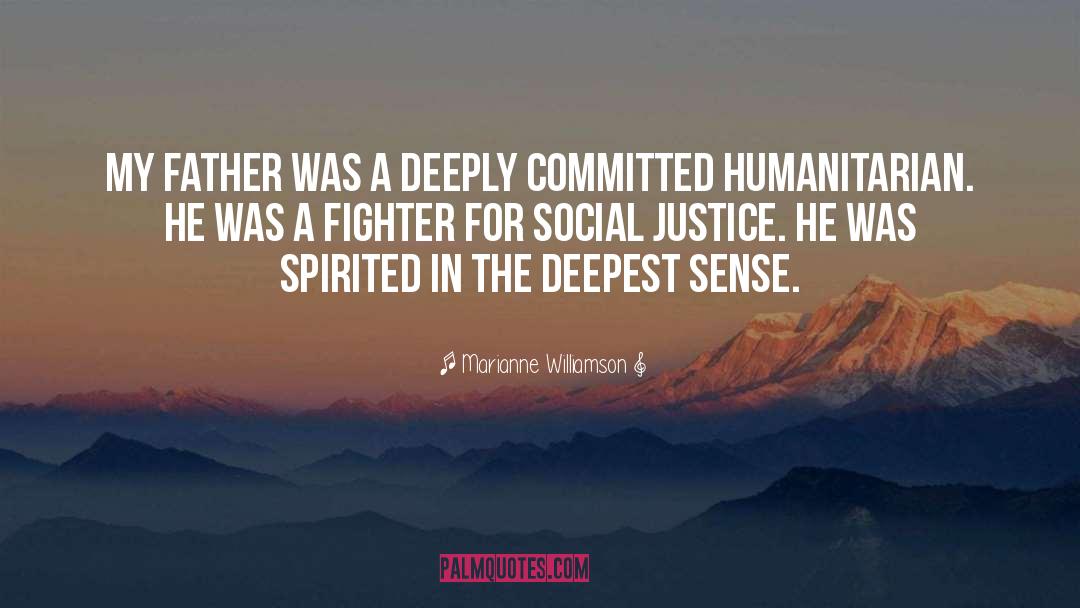 Social Justice Warrior quotes by Marianne Williamson