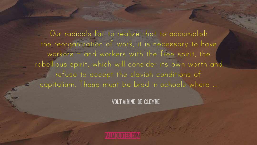 Social Justice Warriors quotes by Voltairine De Cleyre