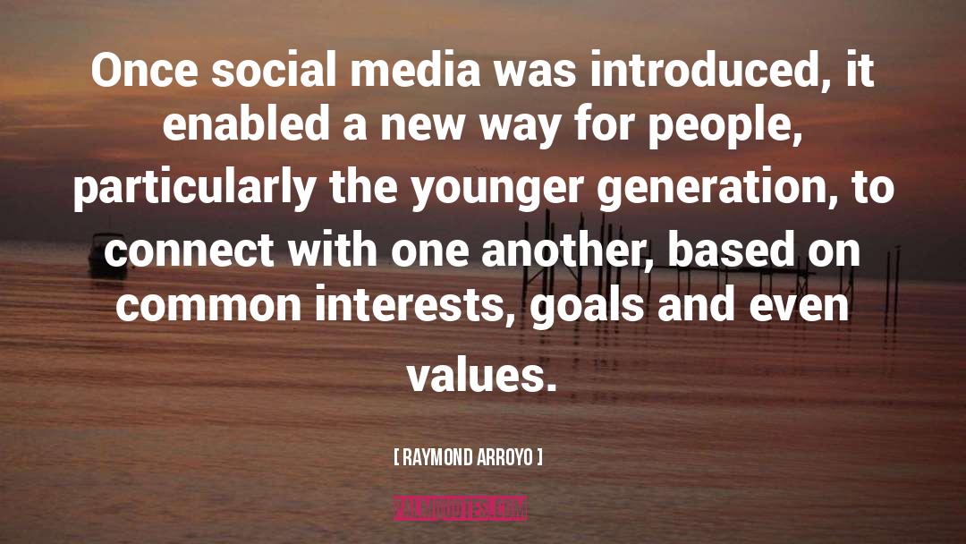 Social Media Addiction quotes by Raymond Arroyo