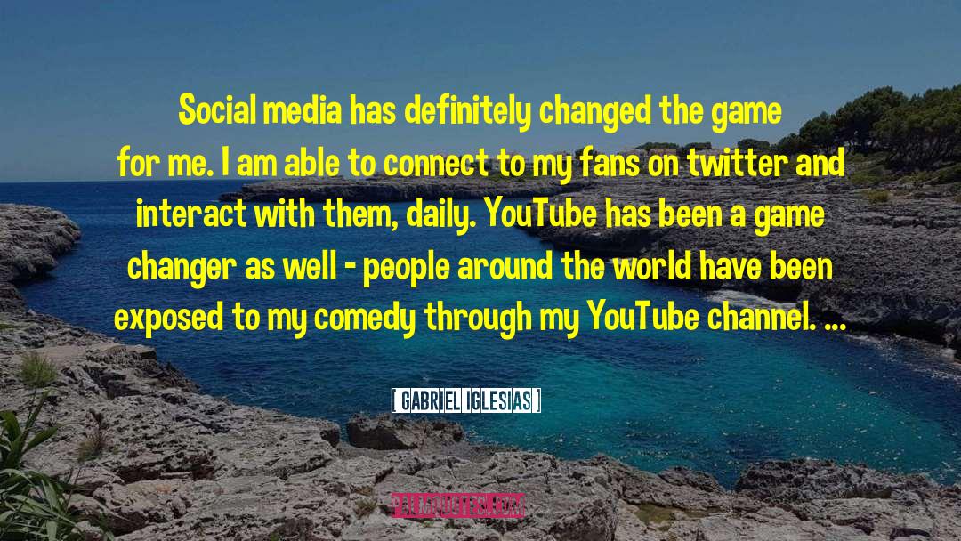 Social Media Behaviour quotes by Gabriel Iglesias