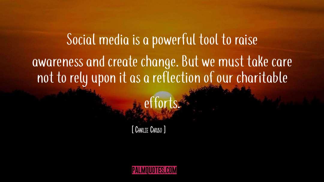 Social Media Behaviour quotes by Charlie Caruso