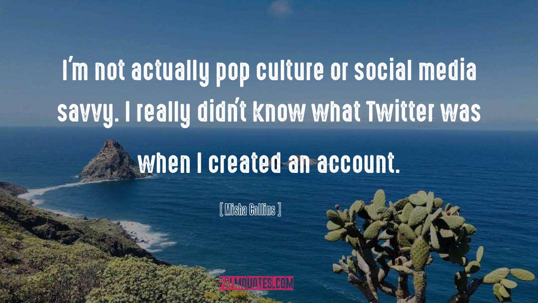 Social Media Etiquette quotes by Misha Collins