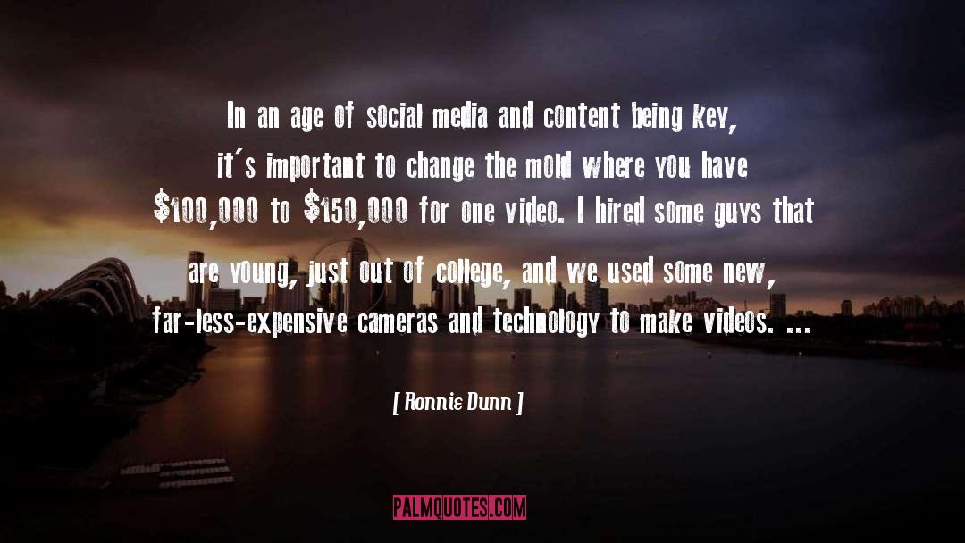 Social Media For Authors quotes by Ronnie Dunn