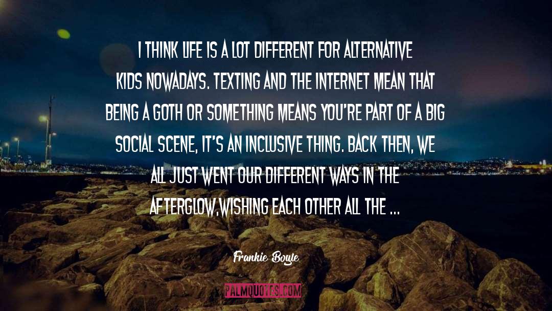 Social Media Mind quotes by Frankie Boyle