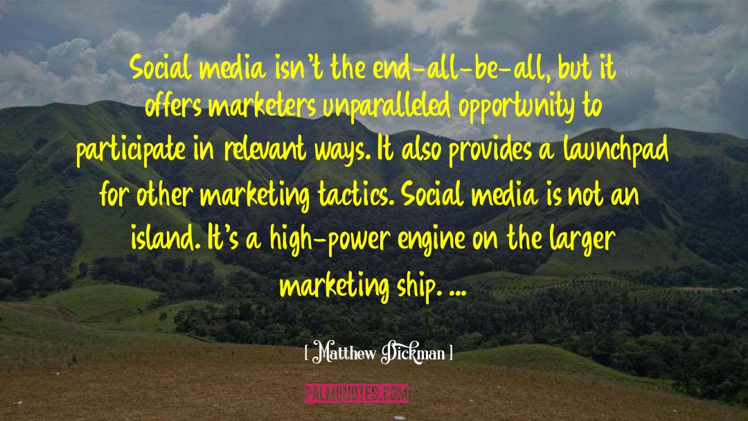 Social Media Promotion quotes by Matthew Dickman