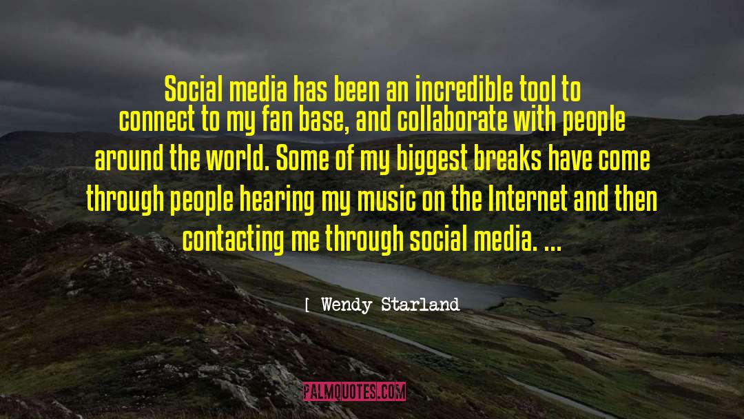 Social Media Promotion quotes by Wendy Starland