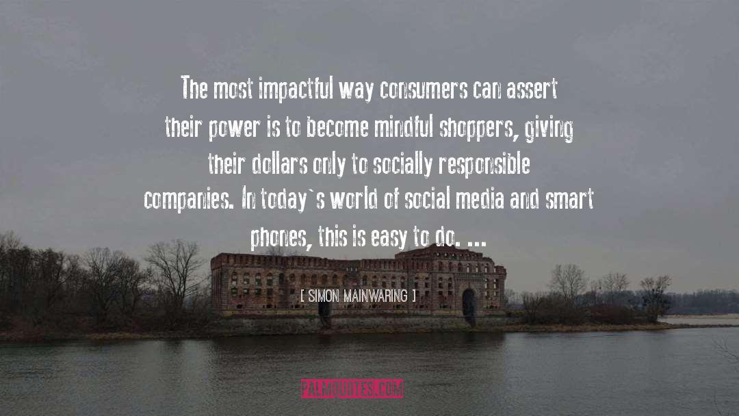 Social Media quotes by Simon Mainwaring