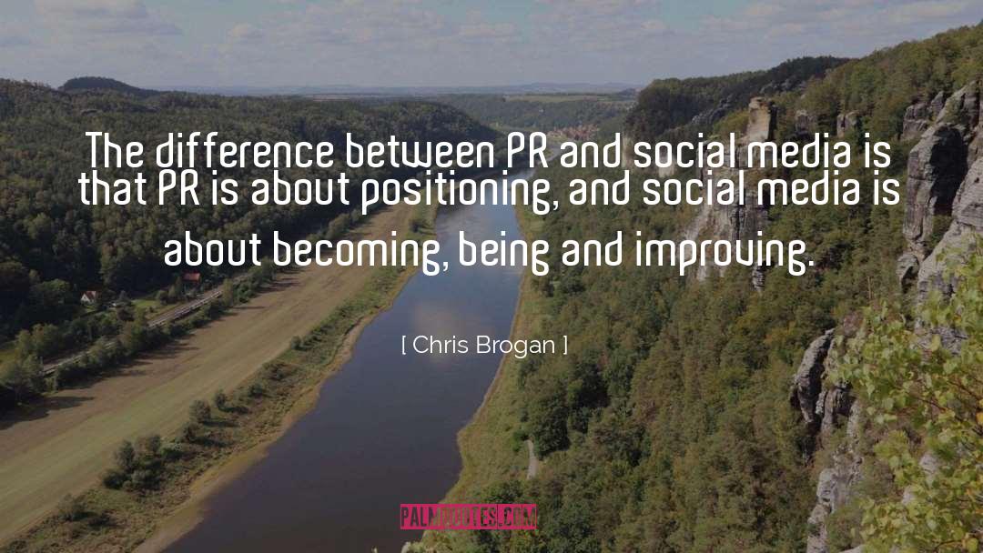 Social Media quotes by Chris Brogan