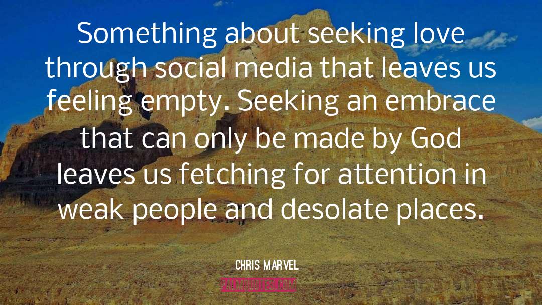 Social Media quotes by Chris Marvel
