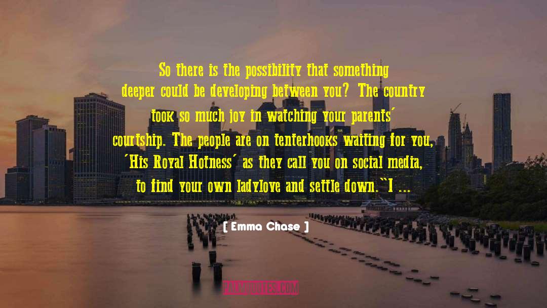 Social Media Theory quotes by Emma Chase