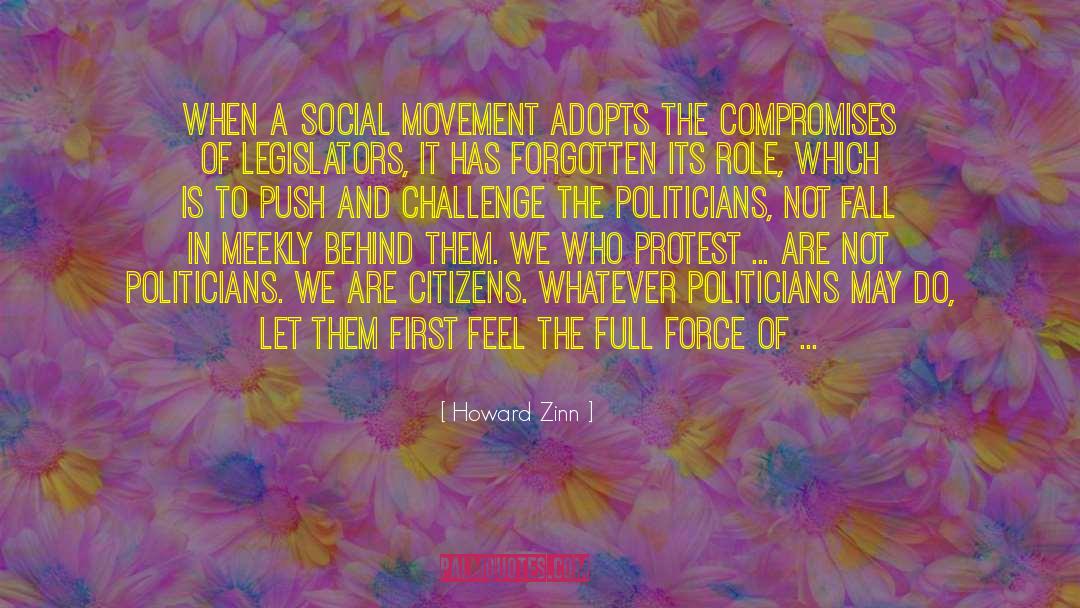 Social Movements quotes by Howard Zinn