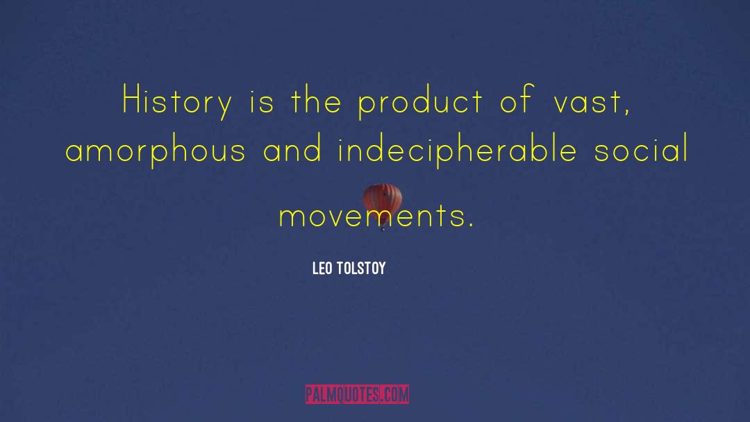 Social Movements quotes by Leo Tolstoy