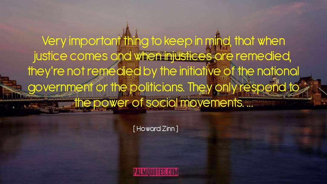 Social Movements quotes by Howard Zinn