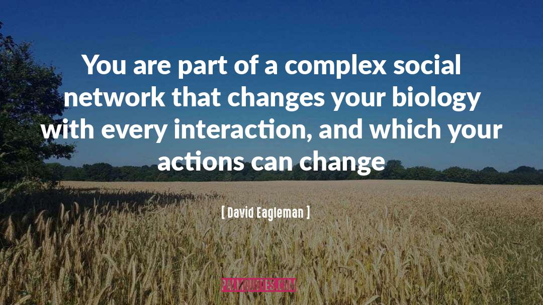 Social Network quotes by David Eagleman
