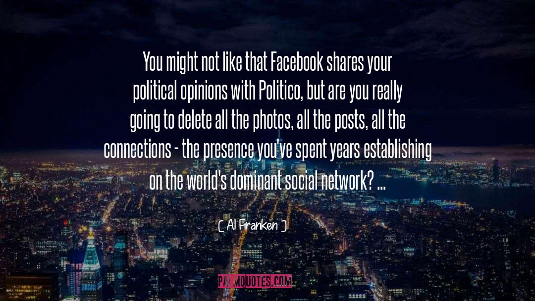 Social Network quotes by Al Franken
