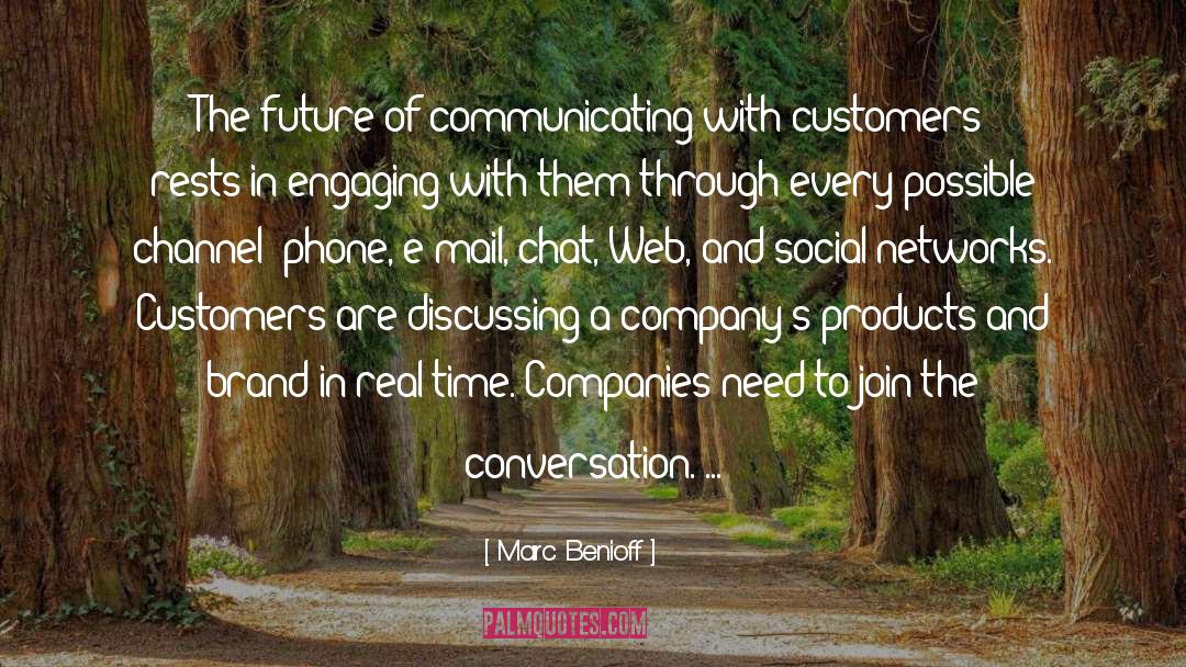 Social Network quotes by Marc Benioff