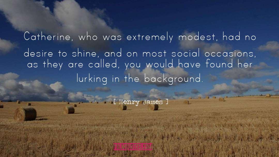 Social Occasions quotes by Henry James