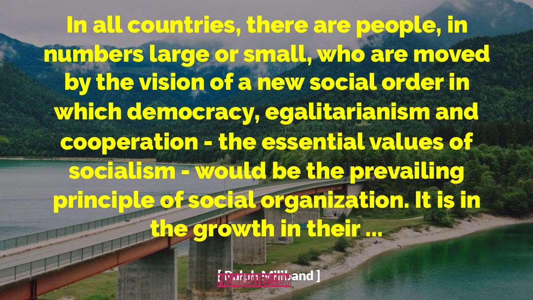 Social Order quotes by Ralph Miliband