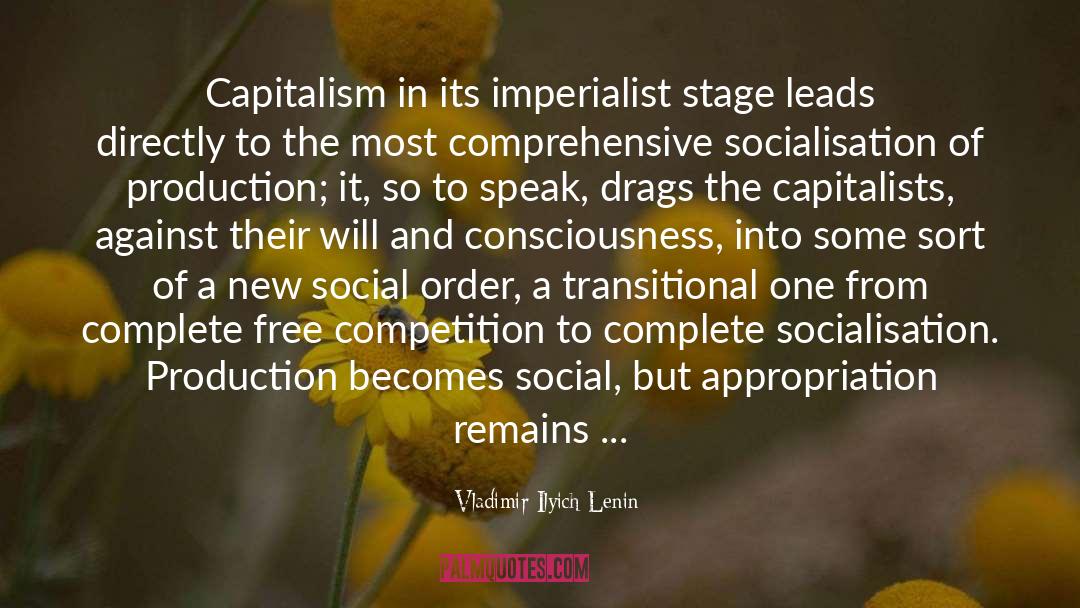 Social Order quotes by Vladimir Ilyich Lenin