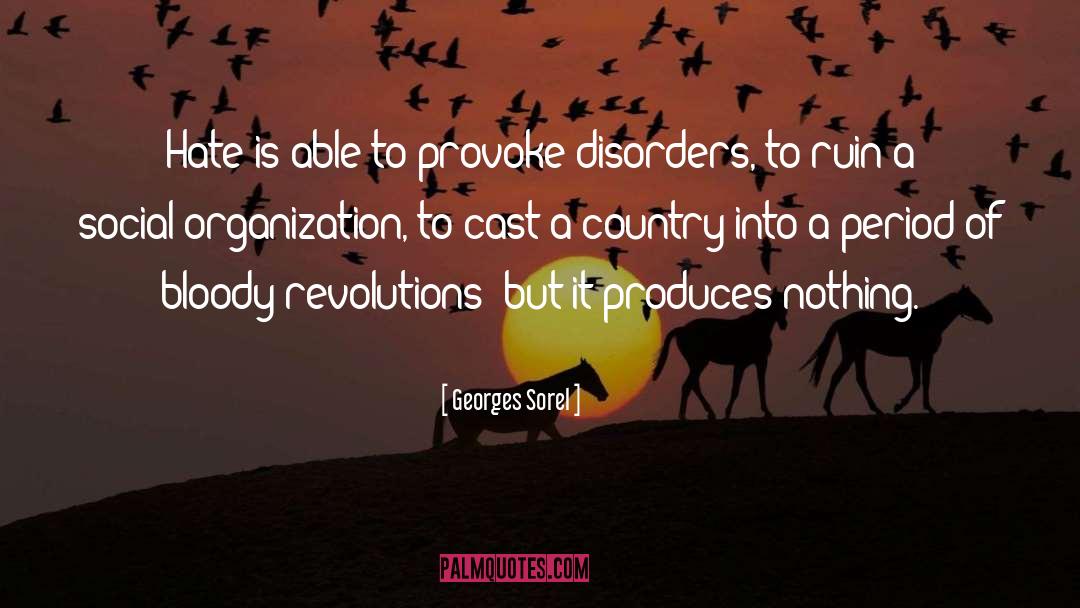 Social Organization quotes by Georges Sorel