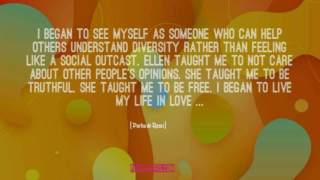 Social Outcast quotes by Portia De Rossi