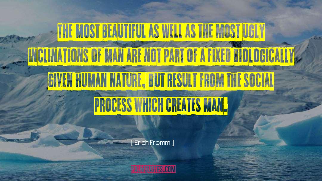 Social Process quotes by Erich Fromm