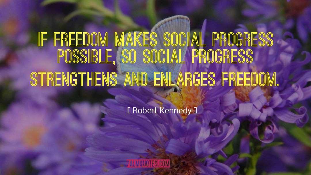 Social Progress quotes by Robert Kennedy